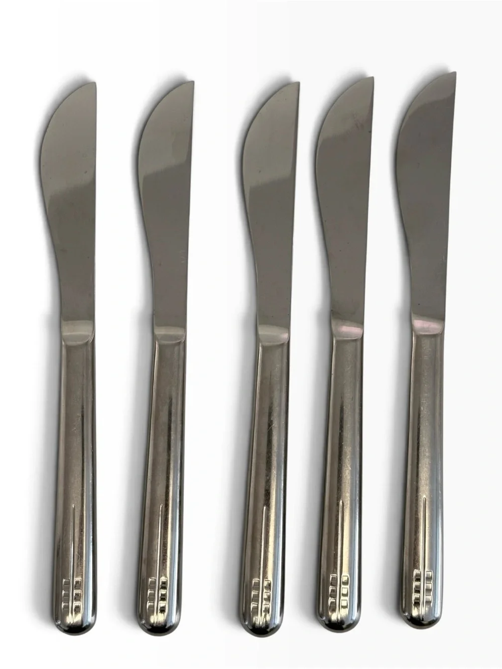 RICHARD MEIER for Reed & Barton / Swid Powell — Set of 5 Dinner Knives